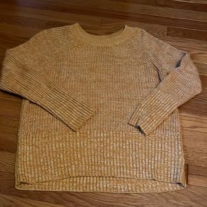 Heathered Mustard Knit Sweater